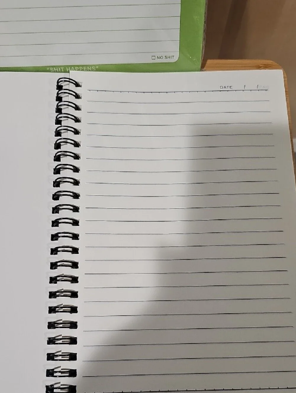 Get Your Shit Together Green Desk Notepad — Productivity Pad